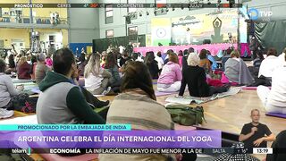 Encuentro por el Dia Internacional del Yoga