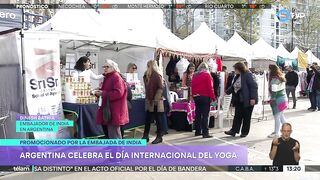 Encuentro por el Dia Internacional del Yoga