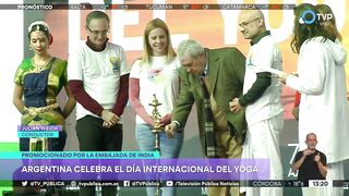 Encuentro por el Dia Internacional del Yoga