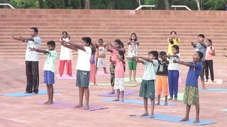 Invitation to the Auroville Community for "International Day of Yoga" on 21st June