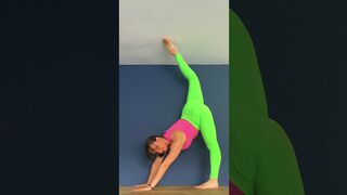 Handstand stretching