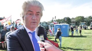 Geert Wilders over de 'stikstofcrisis' boerenprotest in Stroe 22 juni 2022