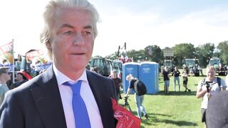 Geert Wilders over de 'stikstofcrisis' boerenprotest in Stroe 22 juni 2022