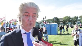 Geert Wilders over de 'stikstofcrisis' boerenprotest in Stroe 22 juni 2022