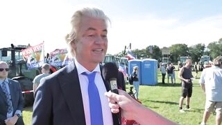 Geert Wilders over de 'stikstofcrisis' boerenprotest in Stroe 22 juni 2022