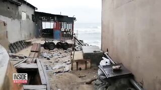 Once-Beautiful Beach Being ‘Eaten’ by the Sea