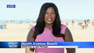 Video shows suspect running after shooting at North Avenue Beach