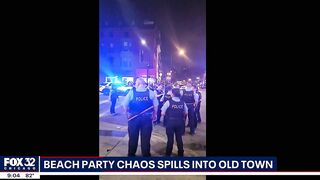 Chaos at North Avenue Beach spilling into Chicago neighborhood