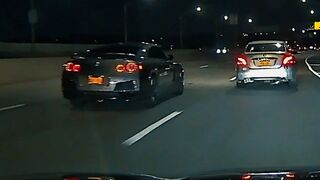 R-35 GTR driving like a model citizen