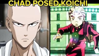 Saitama Becoming Uncanny (Cursed Anime Images)