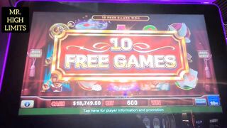 HOLD ONTO YOUR HAT 10 FREE GAMES @MR HIGH LIMITS #jackpot