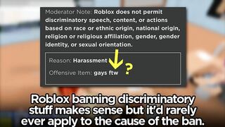 Roblox GAY BANS changed...