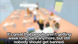 Roblox GAY BANS changed...