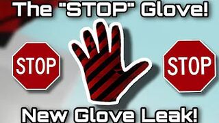 New Glove Leak! "STOP" | Slap Battles Roblox