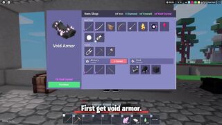 Emerald Armor OP glitch - Roblox Bedwars