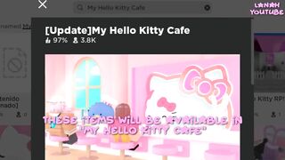 2 NEW ROBLOX FREE & PAID ITEMS- ???????? *My Hello Kitty Cafe*