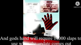 New glove leak the Stop glove (Roblox Slap Battles)