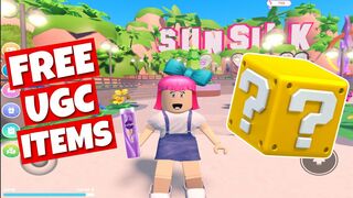 *NEW* SunSilk City Event FREE ROBLOX UGC Items | SunSilk City Free Hair