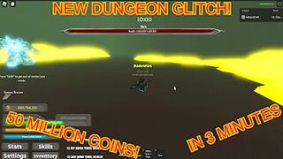 New Dungeon Glitch! (OP!) | Black Clover Kingdom Grimshot Roblox