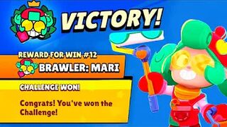 Complete MARI CHALLENGE!? | FREE Mega Box Opening/Brawl stars concept