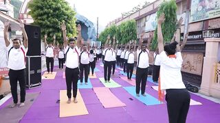 International Day of Yoga 2022 at Parmarth Niketan Highlights