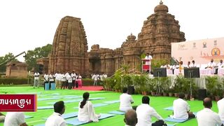 Modi leads celebration of International Yoga Day