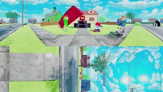 Vs Eddsworld 360° FNF 3D Animation.