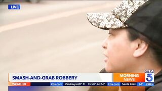 Smash-and-grab thieves hit Manhattan Beach jewelry store
