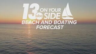 Beach & Boating Forecast for Sunday 6/26/2022