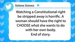 “I’m absolutely terrified”: Taylor Swift, Billie Eilish lead celebrity reactions to Roe v Wade