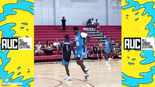 Boosie Thinks He's Lebron James Plays Basketball With Sunglasses On At Celebrity Game