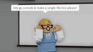 When your mom is late to pick you up (meme) ROBLOX