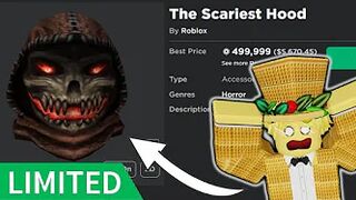 The Scariest Hood Went Limited In Roblox!