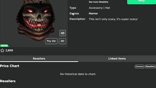 The Scariest Hood Went Limited In Roblox!