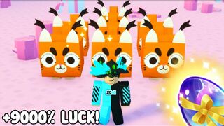 OMG! ???? HATCH *INFINITE* HUGE PETS WITH THIS LUCK GLITCH IN PET SIMULATOR X!