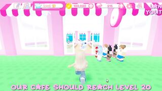 NEW ROBLOX FREE ITEM- ???????? *MY HELLO KITTY CAFE*