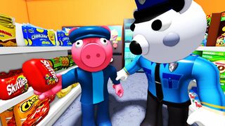 Roblox Piggy - GEORGIE GETS CAUGHT STEALING SKITTLES! Animating Your Comments