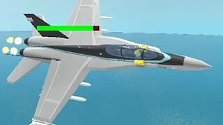 unlocked the F 18 Hornet (military tycoon roblox)