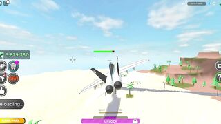 unlocked the F 18 Hornet (military tycoon roblox)