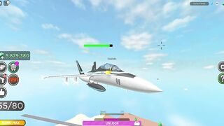 unlocked the F 18 Hornet (military tycoon roblox)