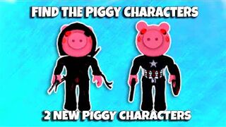 ROBLOX - Find The Piggy Characters - Captain American Piggy and Red Ninja Piggy