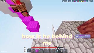 How To Get BETTER Reach! ⚔️❤️ (INSANE COMBOS) - Roblox Bedwars #shorts