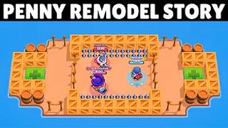 The Story of Penny's Remodel | Brawl Stars Story Time