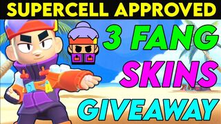 3 OCTO FANG SKIN GIVEAWAY BRAWL STARS #OctoFangGiveaway