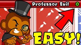 How to Beat The NEW Professor Evil Challenge in BTD Battles | Week 26