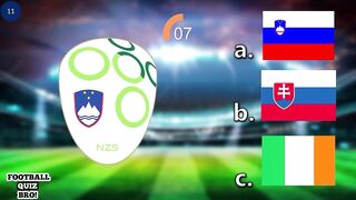 Guess The COUNTRY by National Team LOGO | Football Quiz Challenge