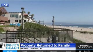 LA County transfers Bruce's Beach to Black family who owned property in 1920s