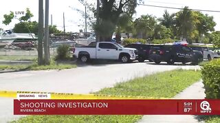 Shooting under investigation in Riviera Beach