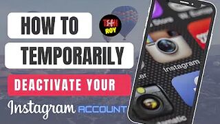 Deactivate your Instagram account temporarily | using your Android mobile ???? | 2022