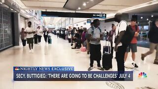 Secretary Pete Buttigieg Addresses Chaos In Travel Industry